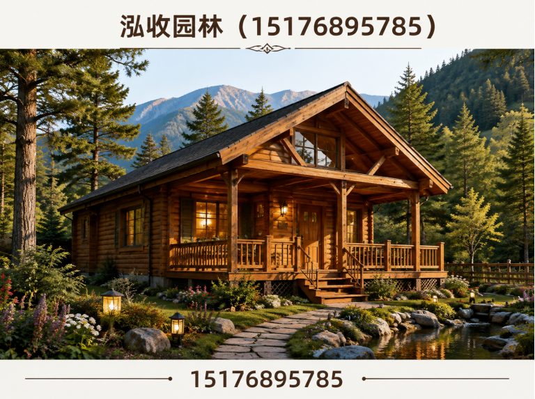 宁波防腐木凉亭展示图