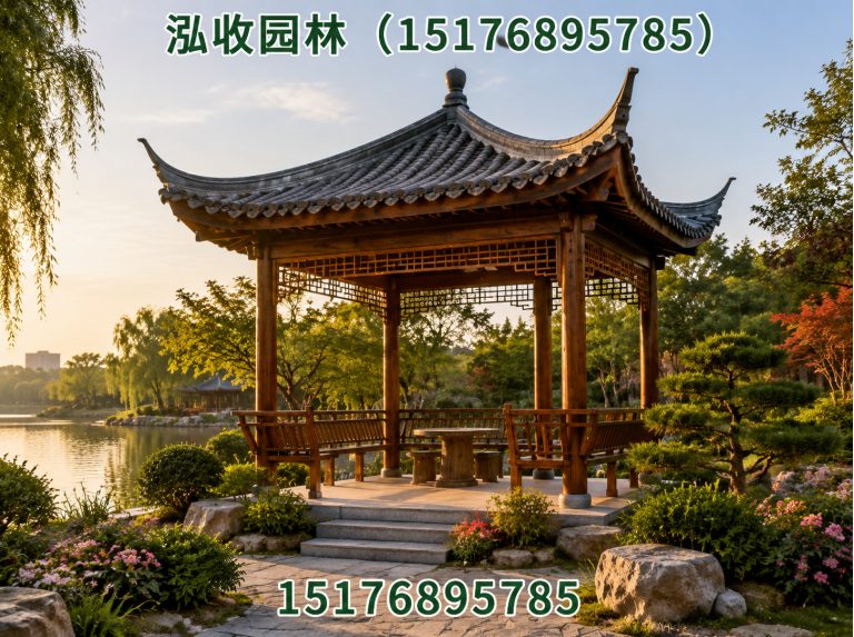 宁波京津冀防腐木工程展示图